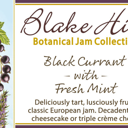 Black Currant with Wild Mint Jam