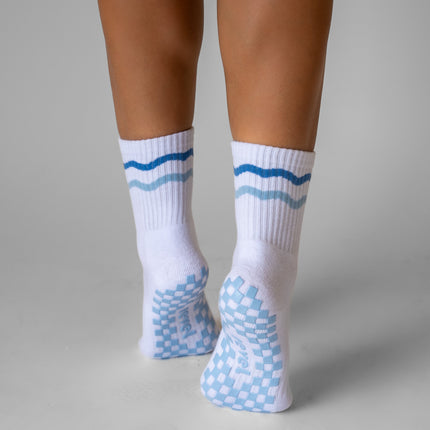 The Catch My Drift Grip Sock in Amalfi