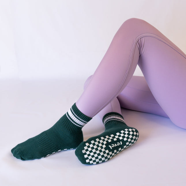 The Country Club Grip Sock (Spruce)