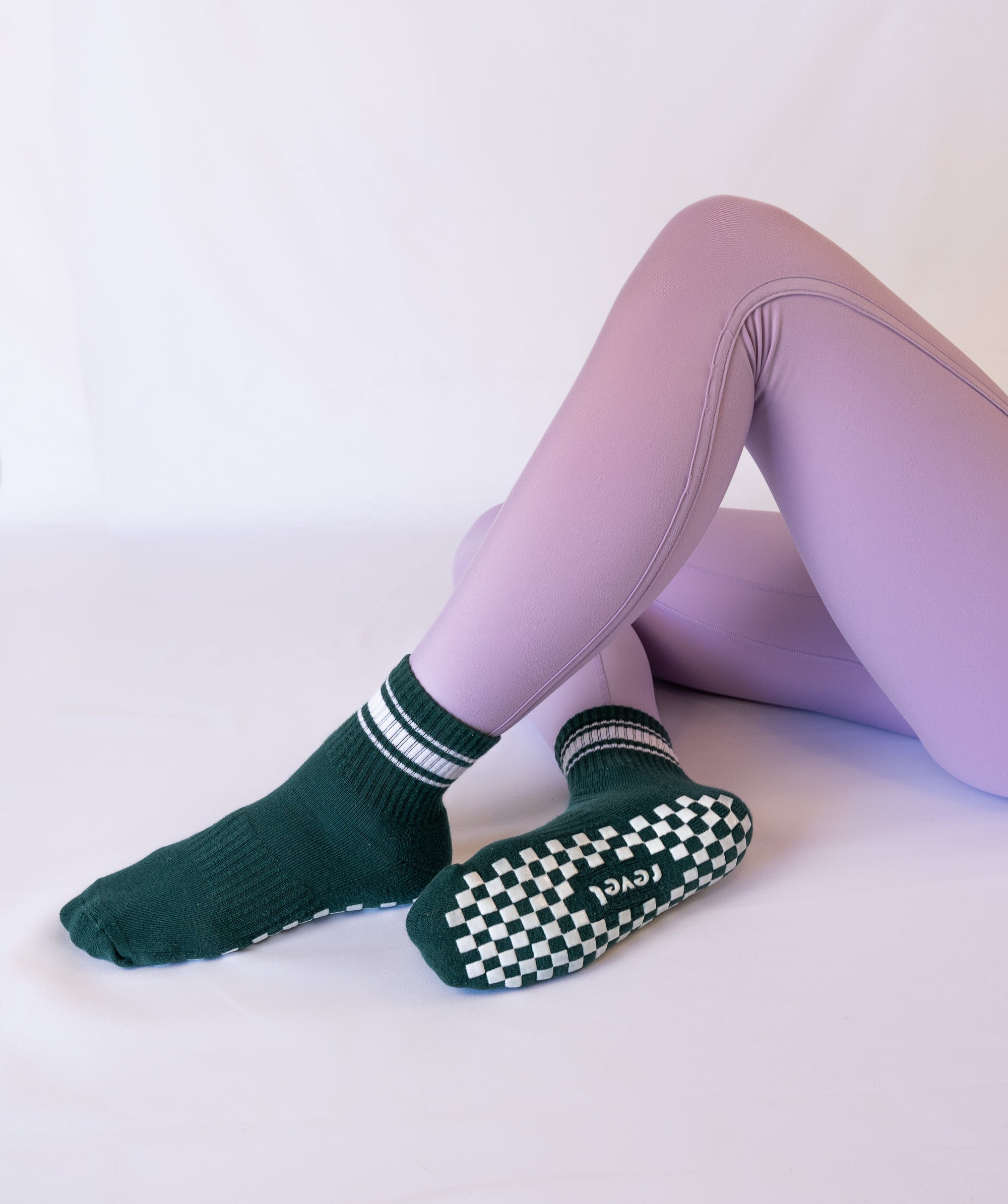 The Country Club Grip Sock (Spruce)