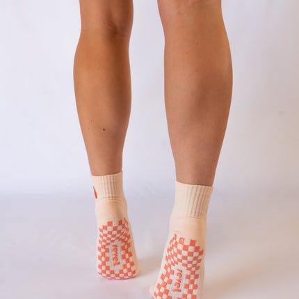 The Just Peachy Grip Sock