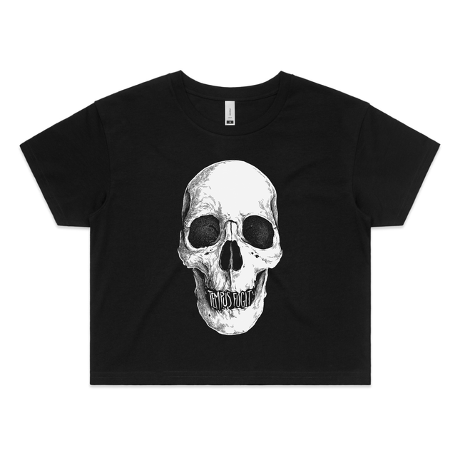 Tempus Fugit · Cropped T-Shirt