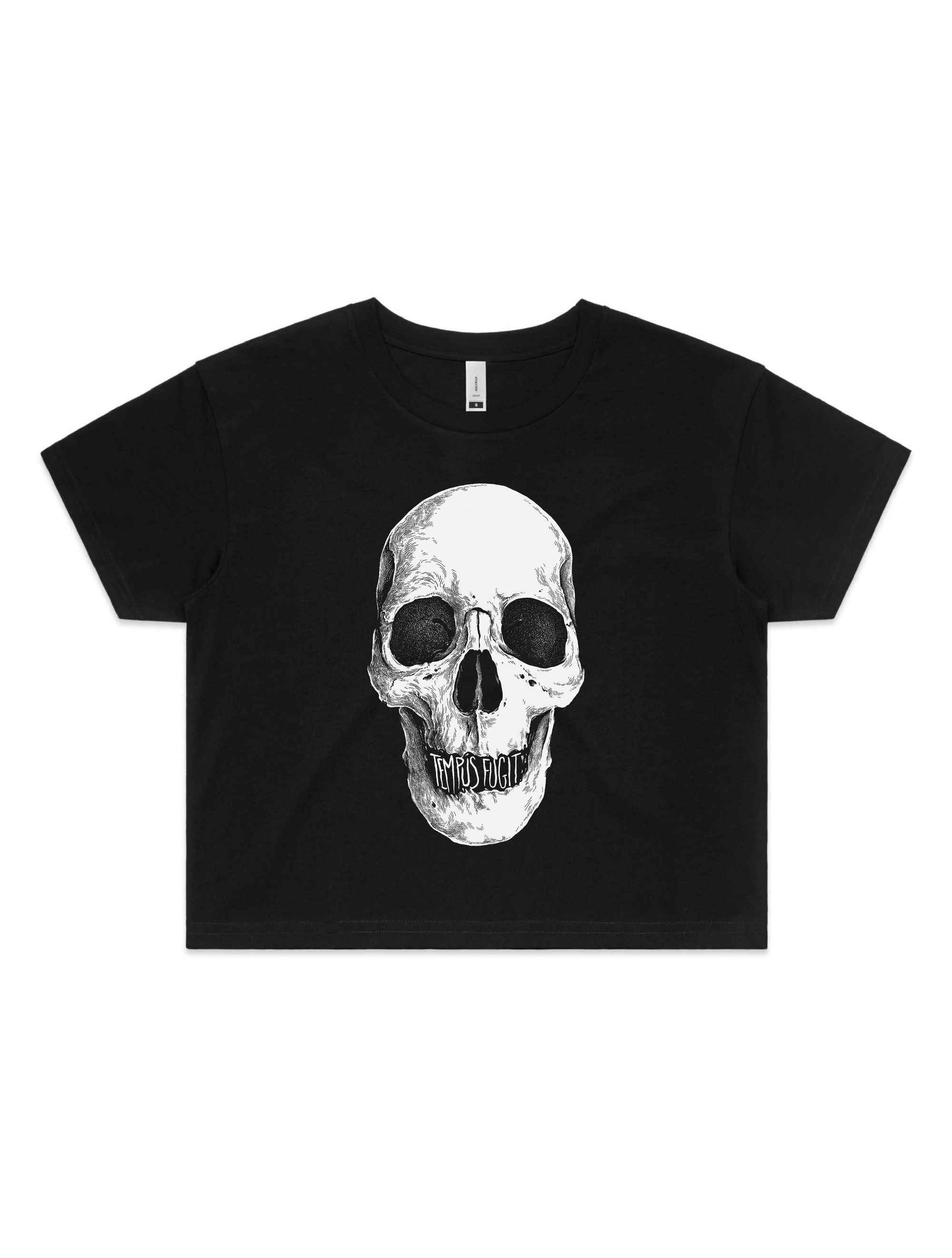 Tempus Fugit · Cropped T-Shirt