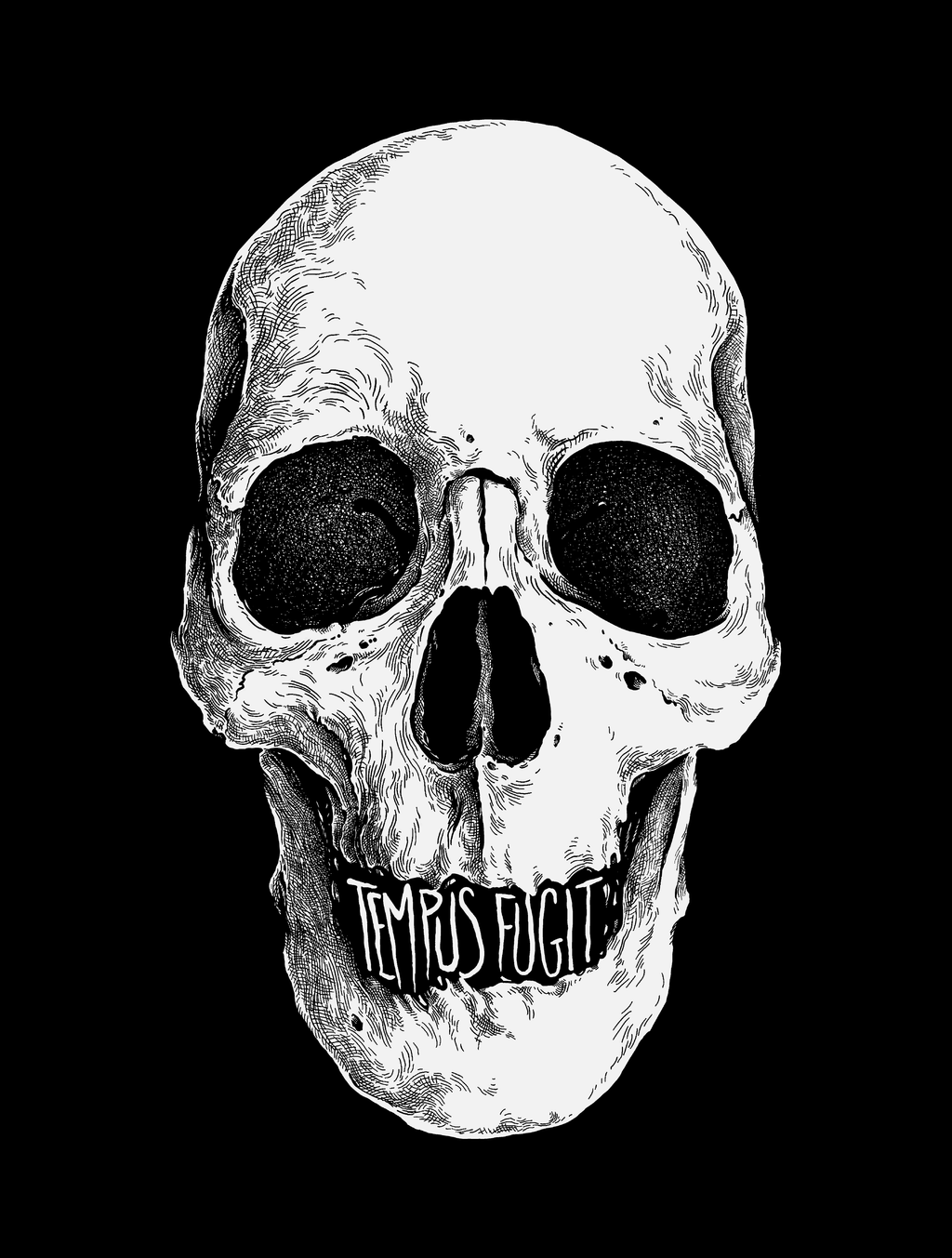 Tempus Fugit · Cropped T-Shirt