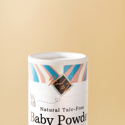 Talc-Free Baby Powder - Natural Clay Formula | Safe for All Ages