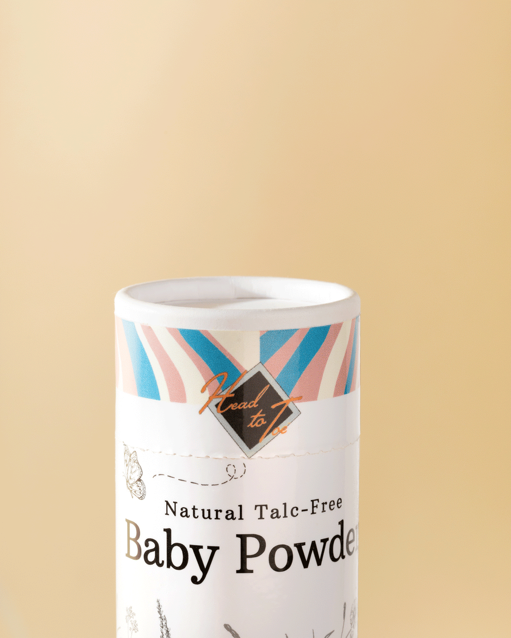 Talc-Free Baby Powder - Natural Clay Formula | Safe for All Ages