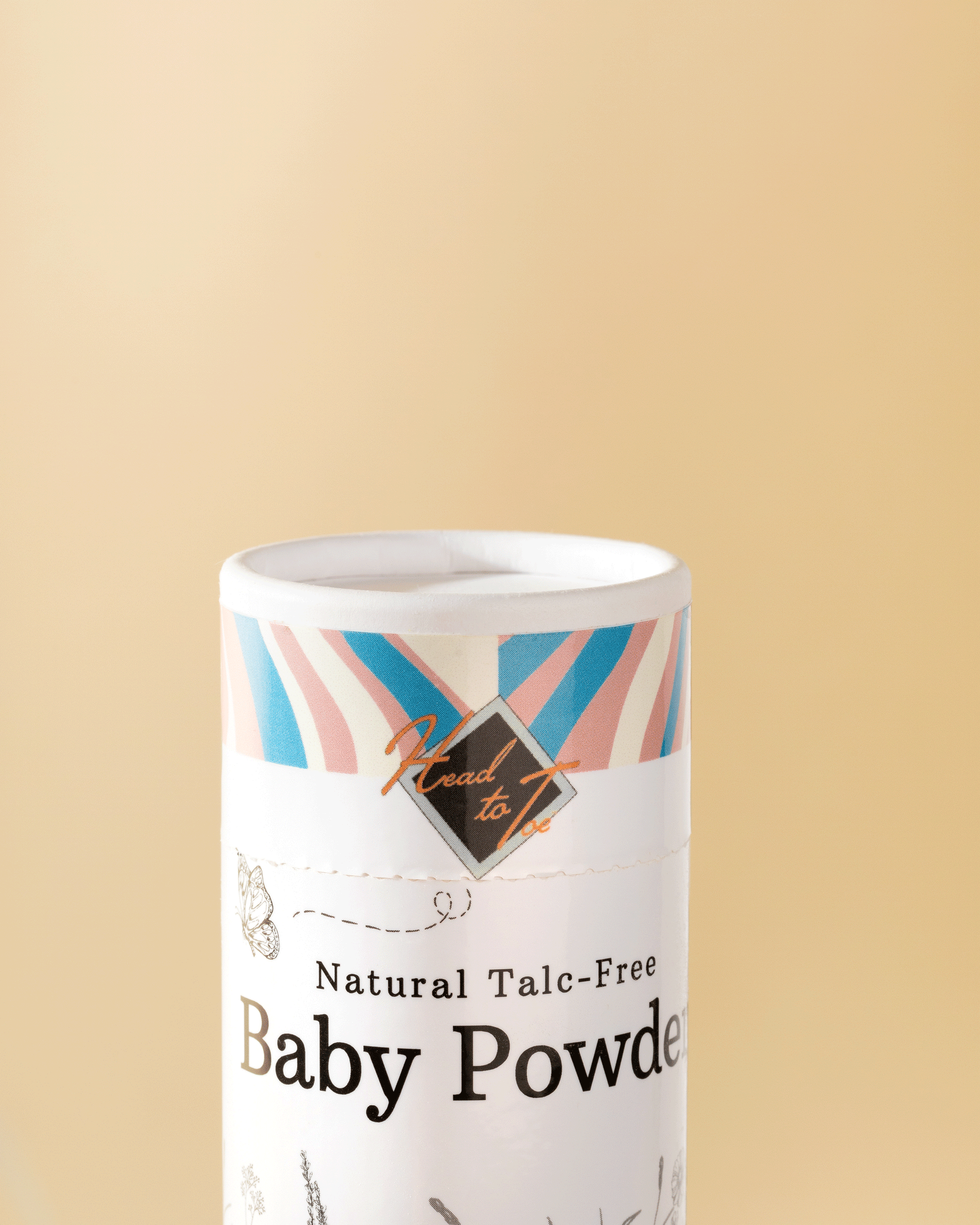 Talc-Free Baby Powder - Natural Clay Formula | Safe for All Ages
