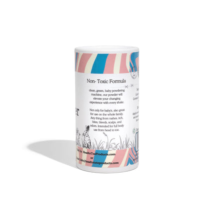 Talc-Free Baby Powder - Natural Clay Formula | Safe for All Ages