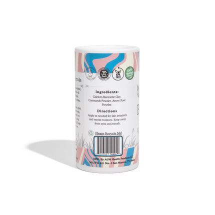 Talc-Free Baby Powder - Natural Clay Formula | Safe for All Ages