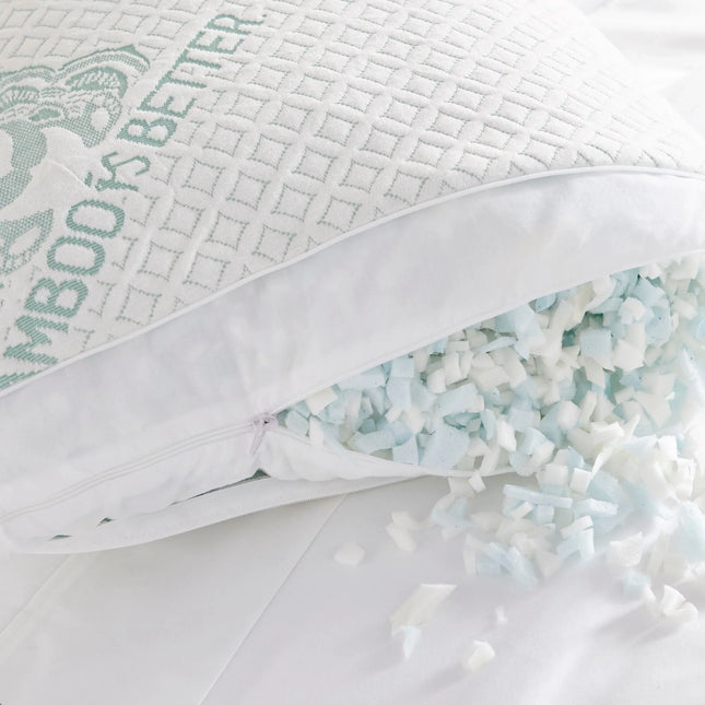 Adjustable Bamboo Cooling Pillow | Bed Pillows