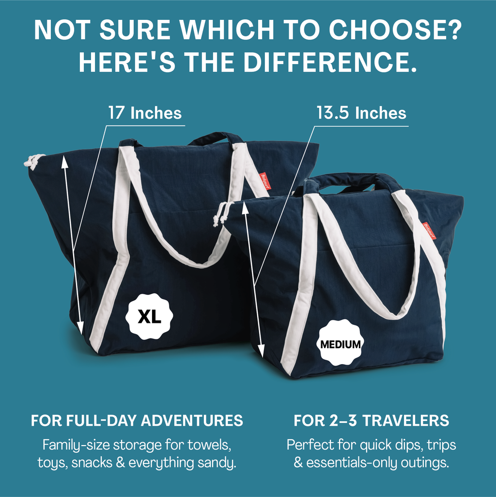 Extra Large Ripstop Nylon Waterproof Beach Bag