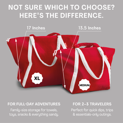 Medium Ripstop Nylon Waterproof Beach Bag
