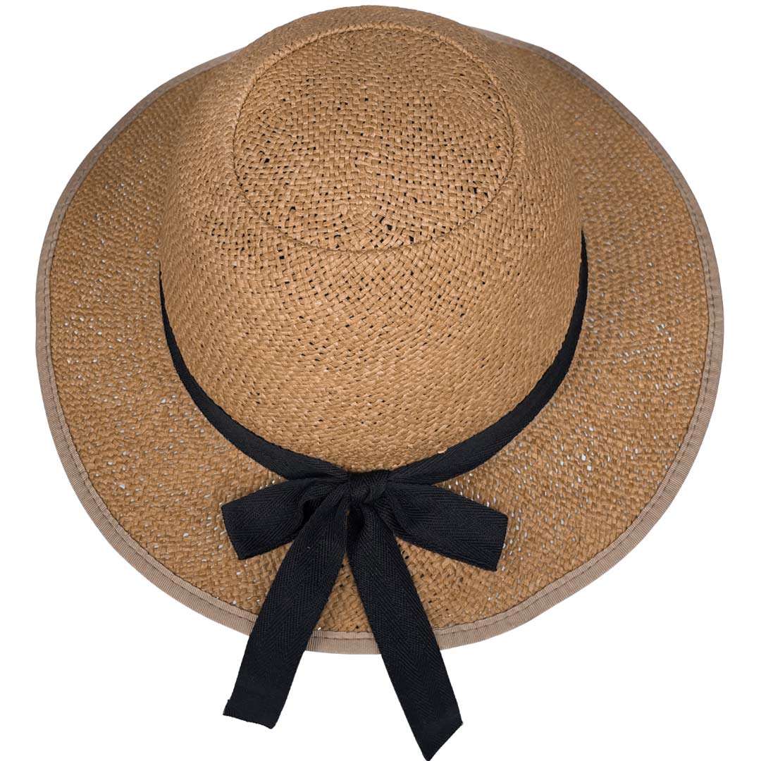 MIPS Helmet + Classic Straw Hat Bike Helmet Cover