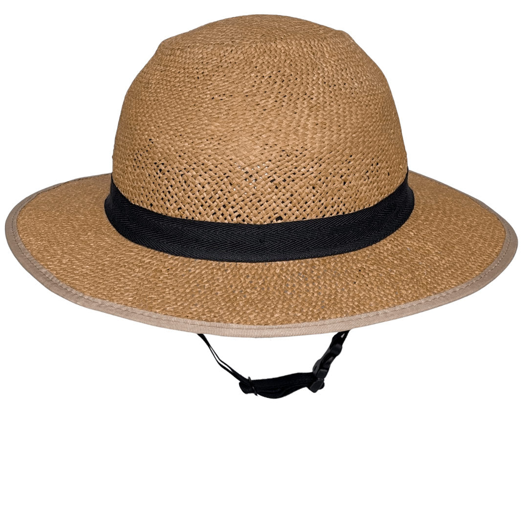 MIPS Helmet + Classic Straw Hat Bike Helmet Cover