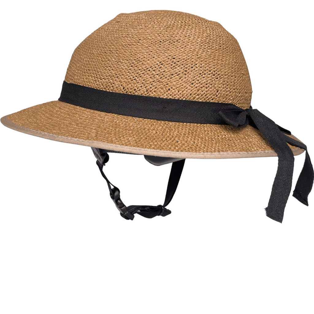 MIPS Helmet + Classic Straw Hat Bike Helmet Cover