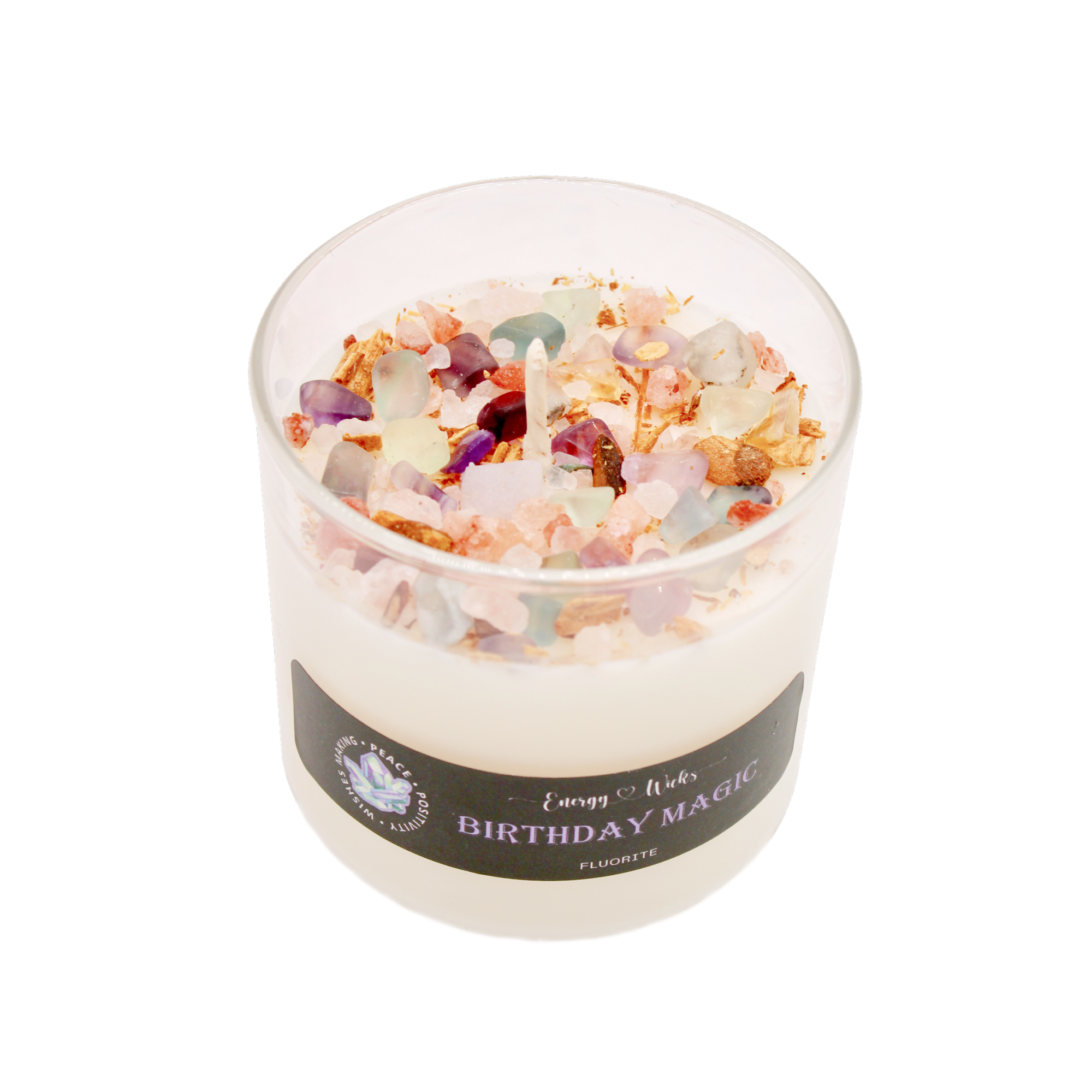 Birthday Magic Crystal Candle