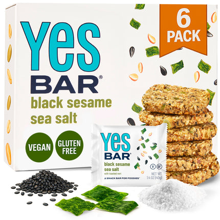 Black Sesame Sea Salt Six Pack