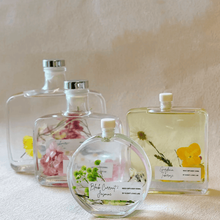 Handmade Botanical Reed Diffuser 12 OZ - Premium Aromatherapy Decor