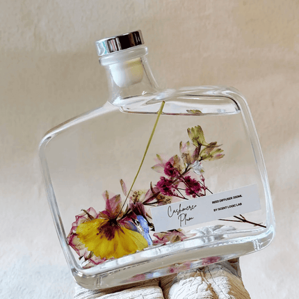 Handmade Botanical Reed Diffuser 12 OZ - Premium Aromatherapy Decor