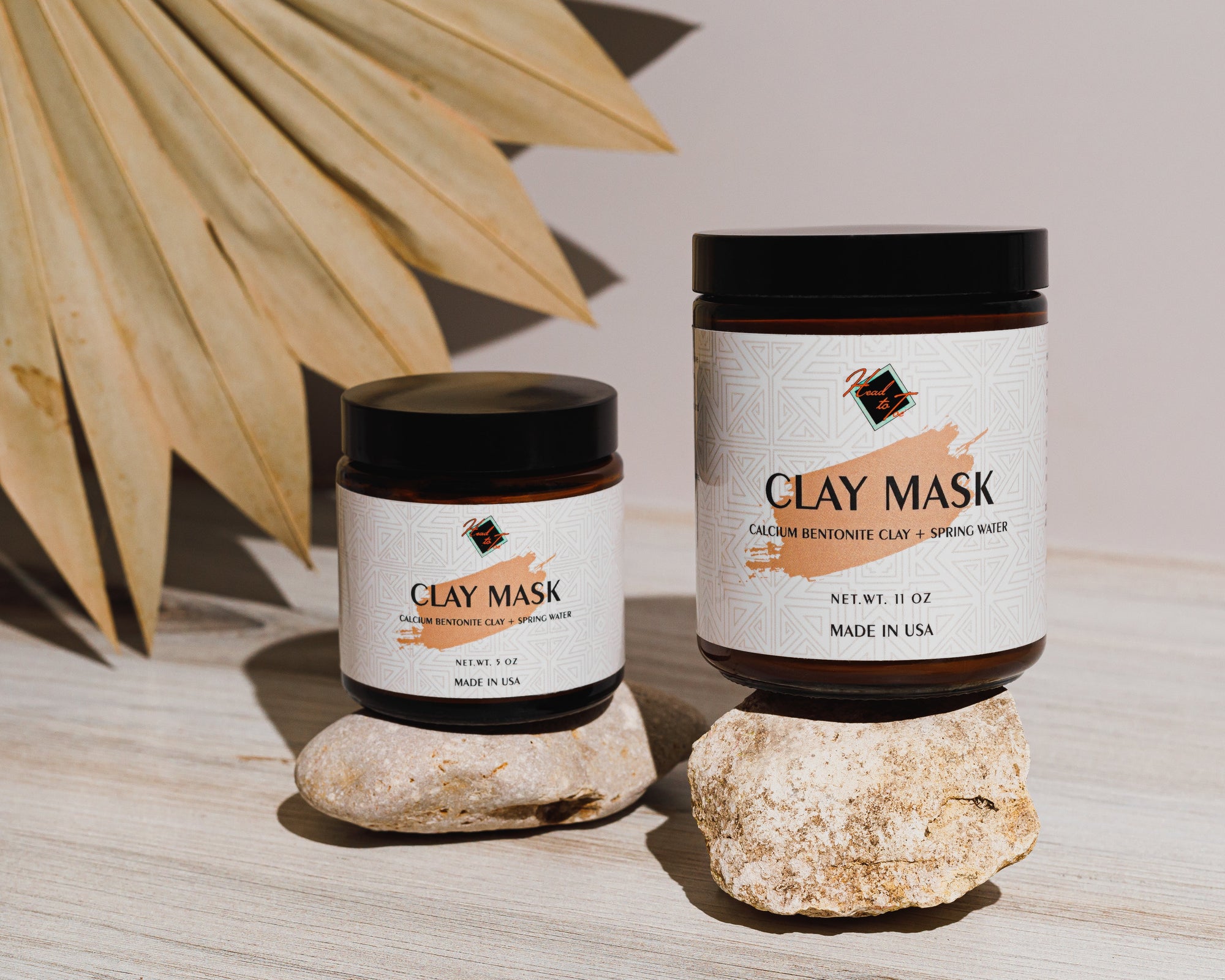 Calcium Bentonite Clay Face Mask - Ready-to-Use, Pure Spring Water