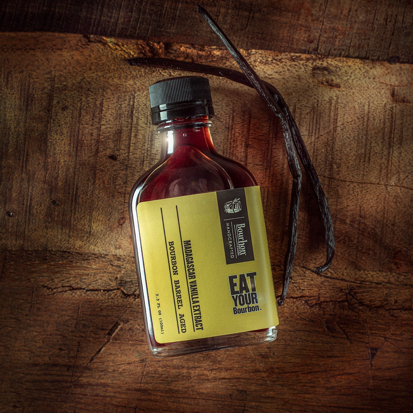 Bourbon Barrel Aged Madagascar Vanilla Extract