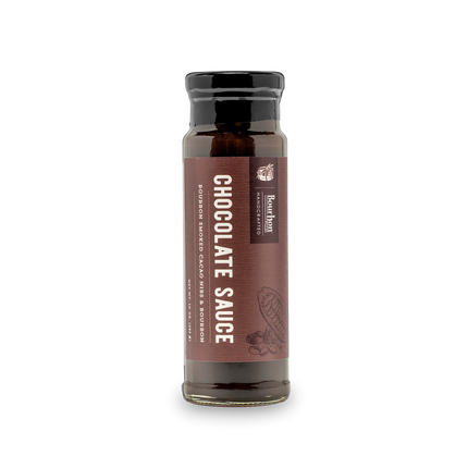 Chocolate Sauce – Bourbon Smoked Cacao Nibs & Bourbon