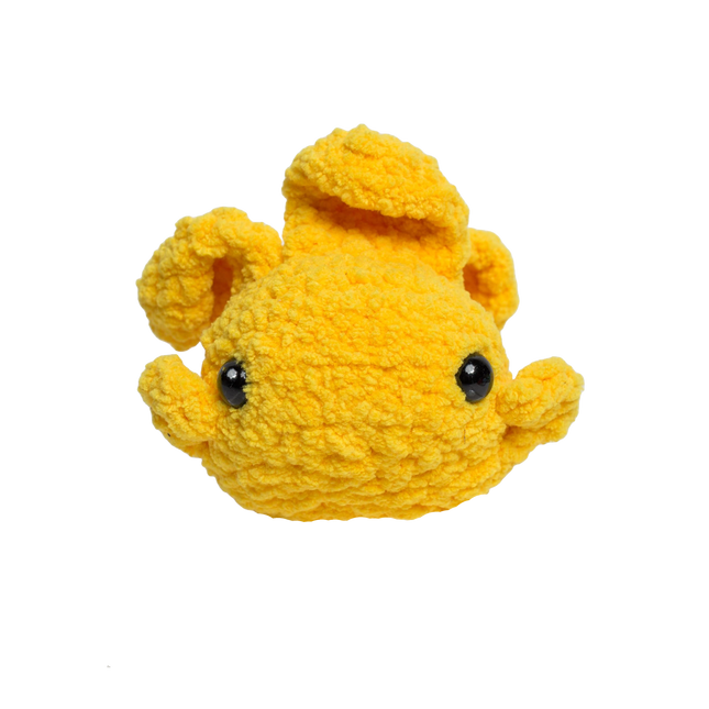 Bub the Banana Whale Crochet Plushie