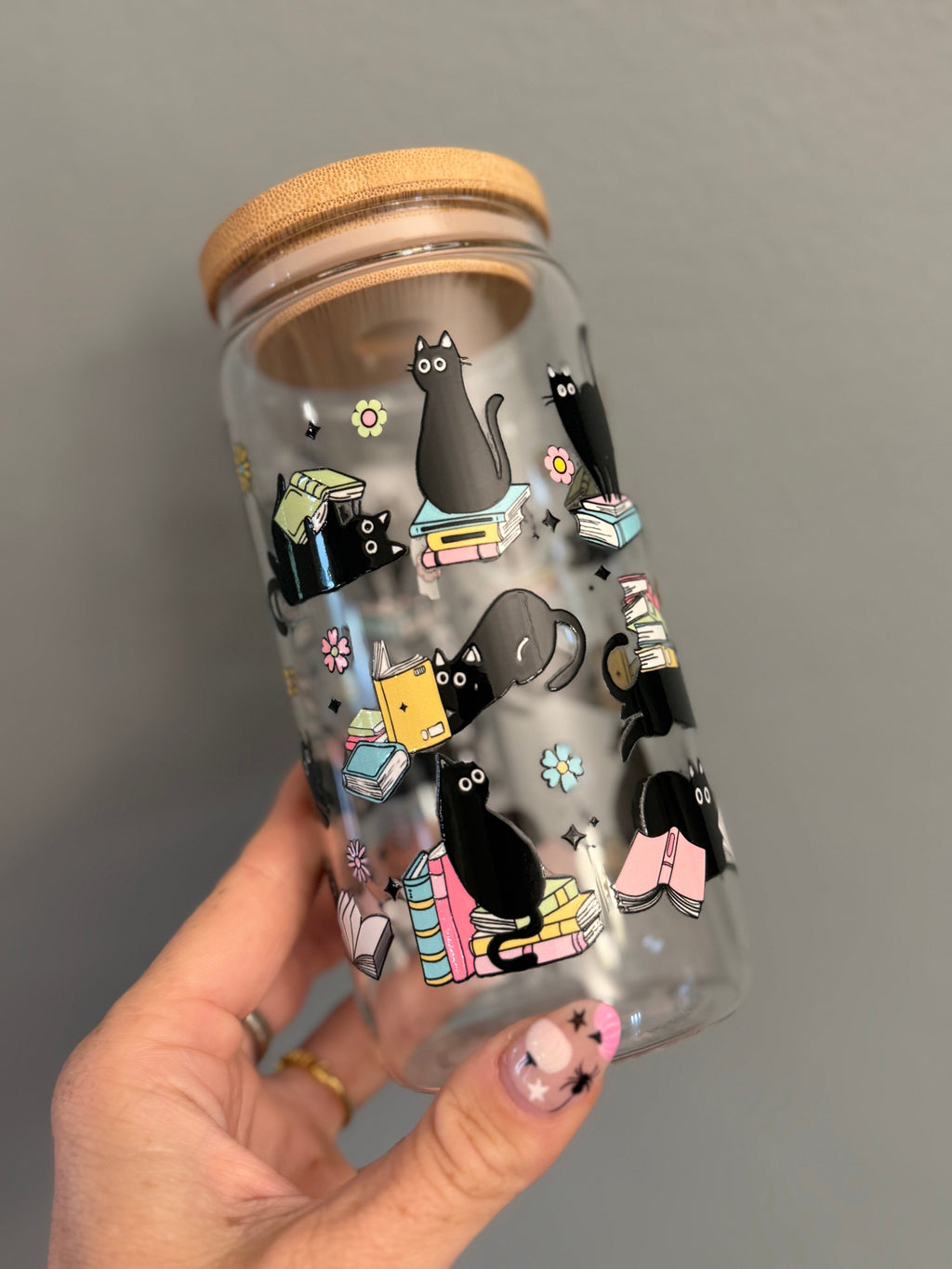 Books and Cats  *double sided