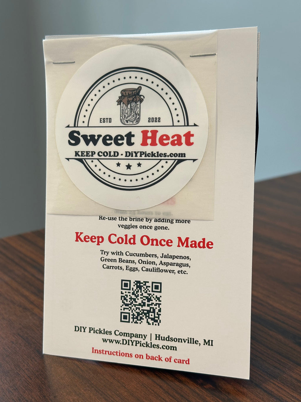 DIY Pickles Sweet Heat Spice Pack