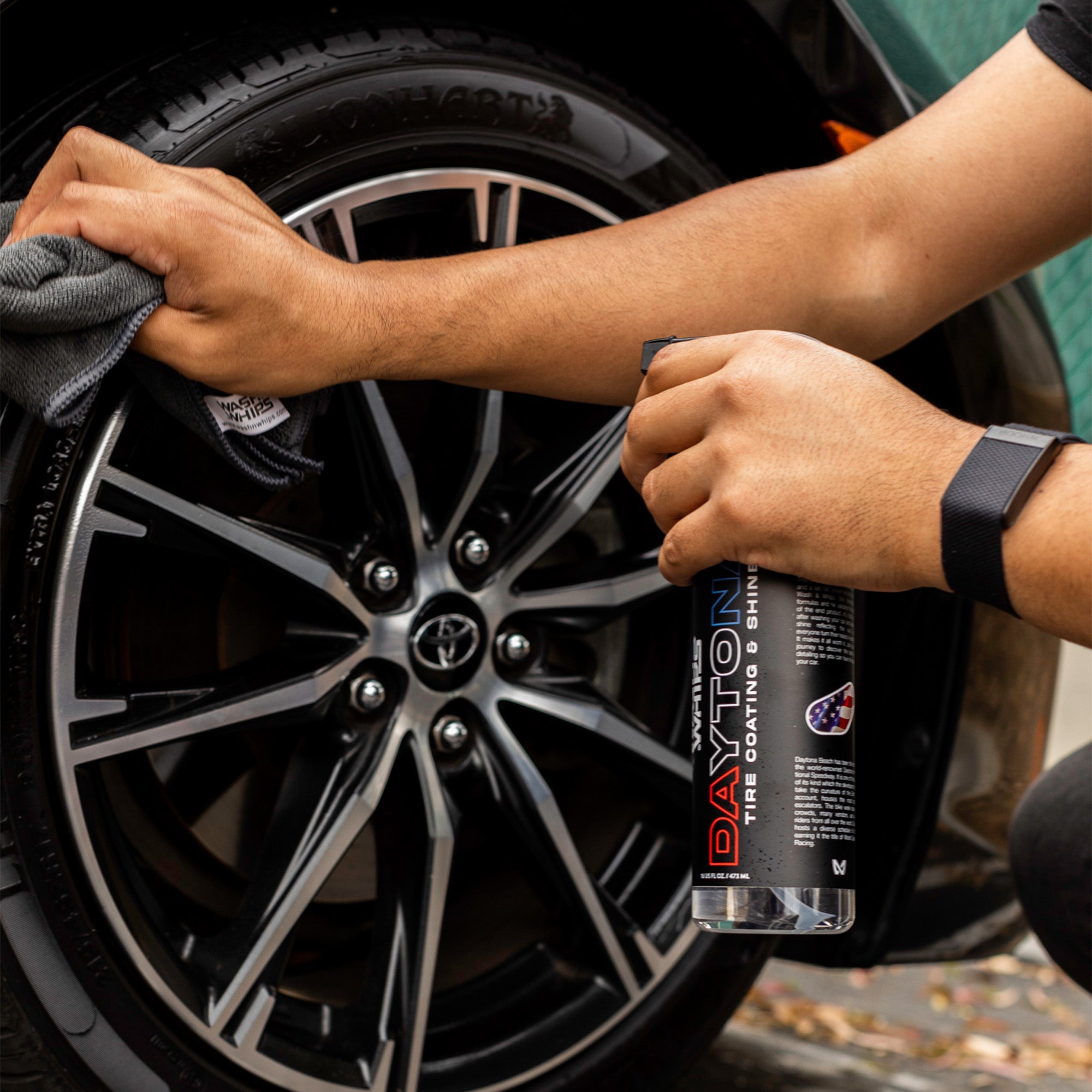 WASH&WHIPS Quick Detailing Pro Kit for Auto Detailing - 16-Piece Complete Car Care Set