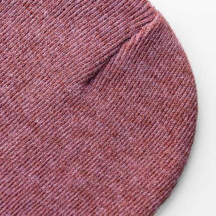 CS105 HAAKWEAR Traditional Silent Cuffed Beanie, Rusty Burgundy