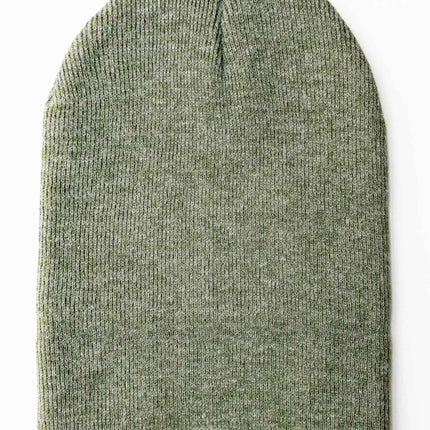 CS107 HAAKWEAR Traditional Silent Cuffed Beanie, Forest Green