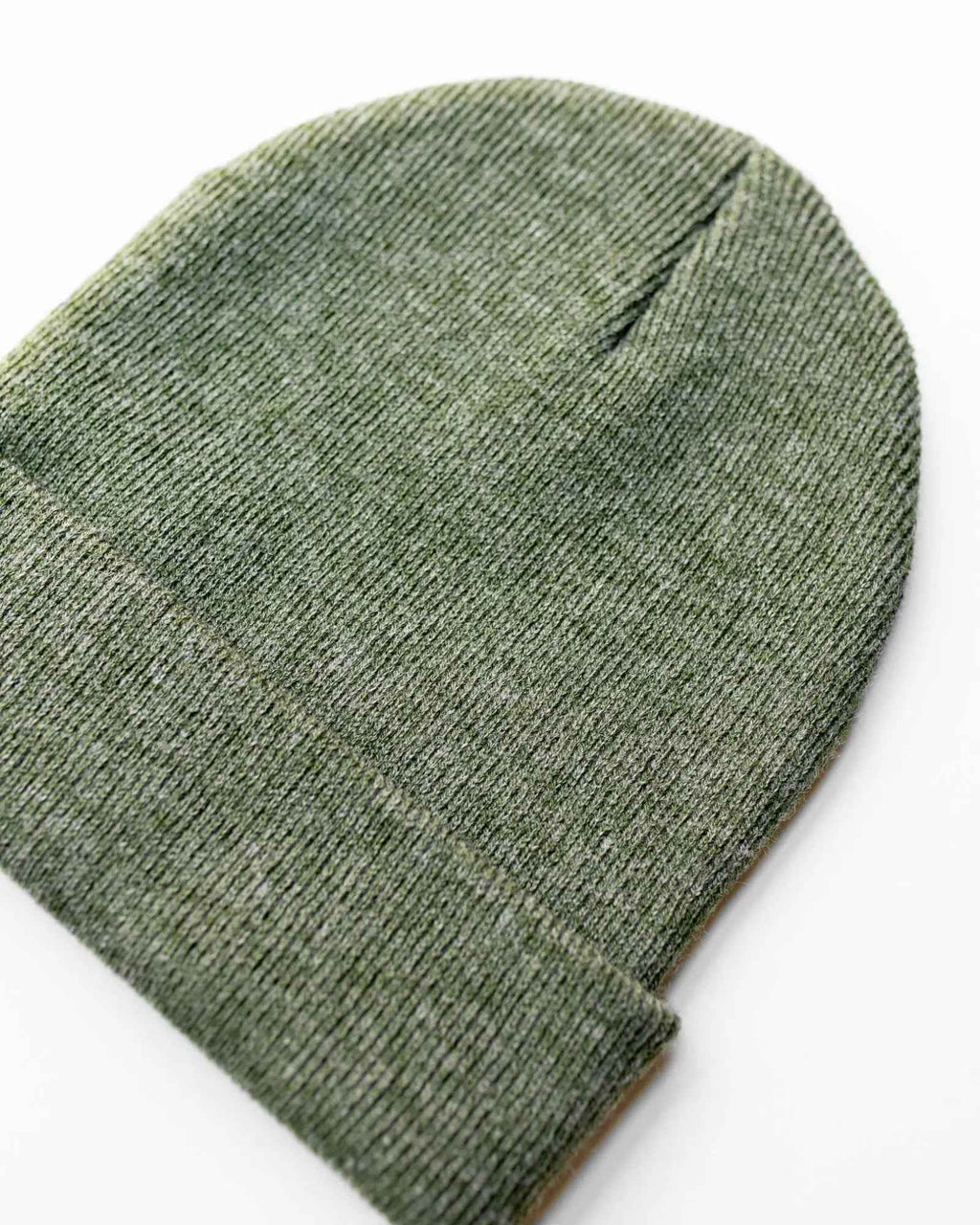 CS107 HAAKWEAR Traditional Silent Cuffed Beanie, Forest Green