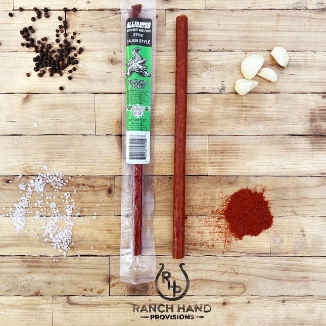 Alligator Beef Jerky Stick (Cajun-flavor)