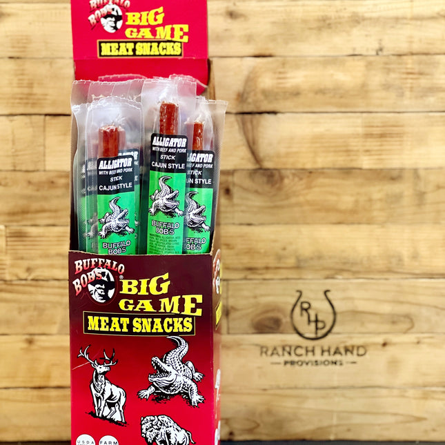 Alligator Beef Jerky Stick (Cajun-flavor)