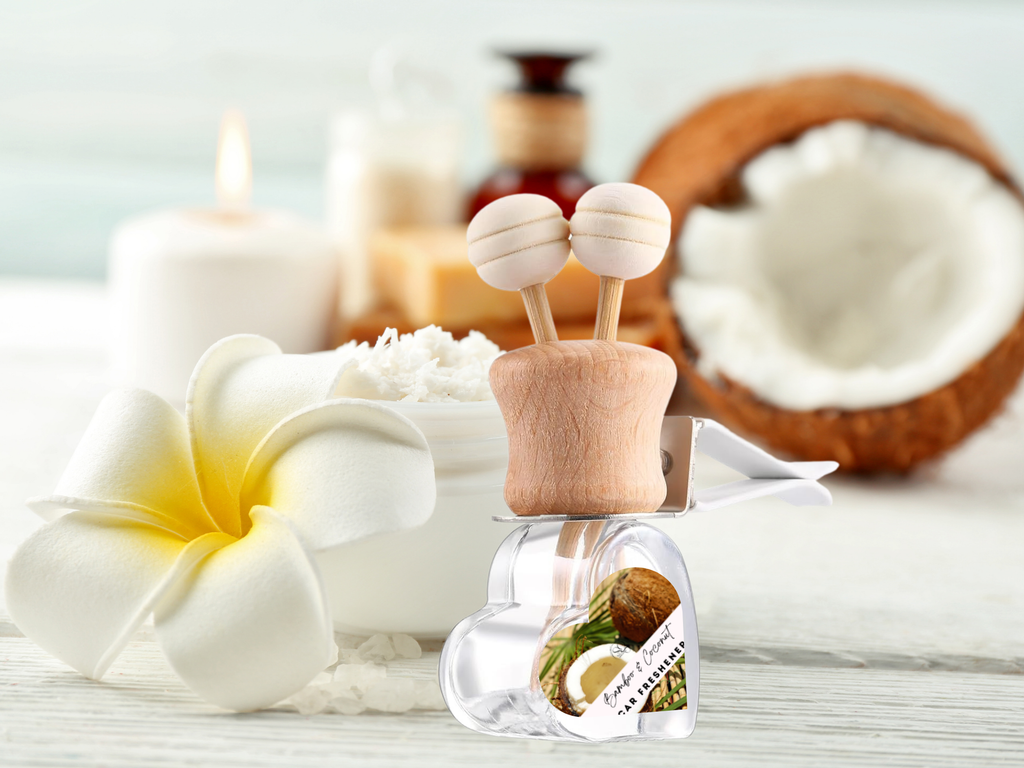 Clean & Fresh Vent Car Diffuser Collection – Crisp Linen, Cotton & Ocean Breeze Aromas