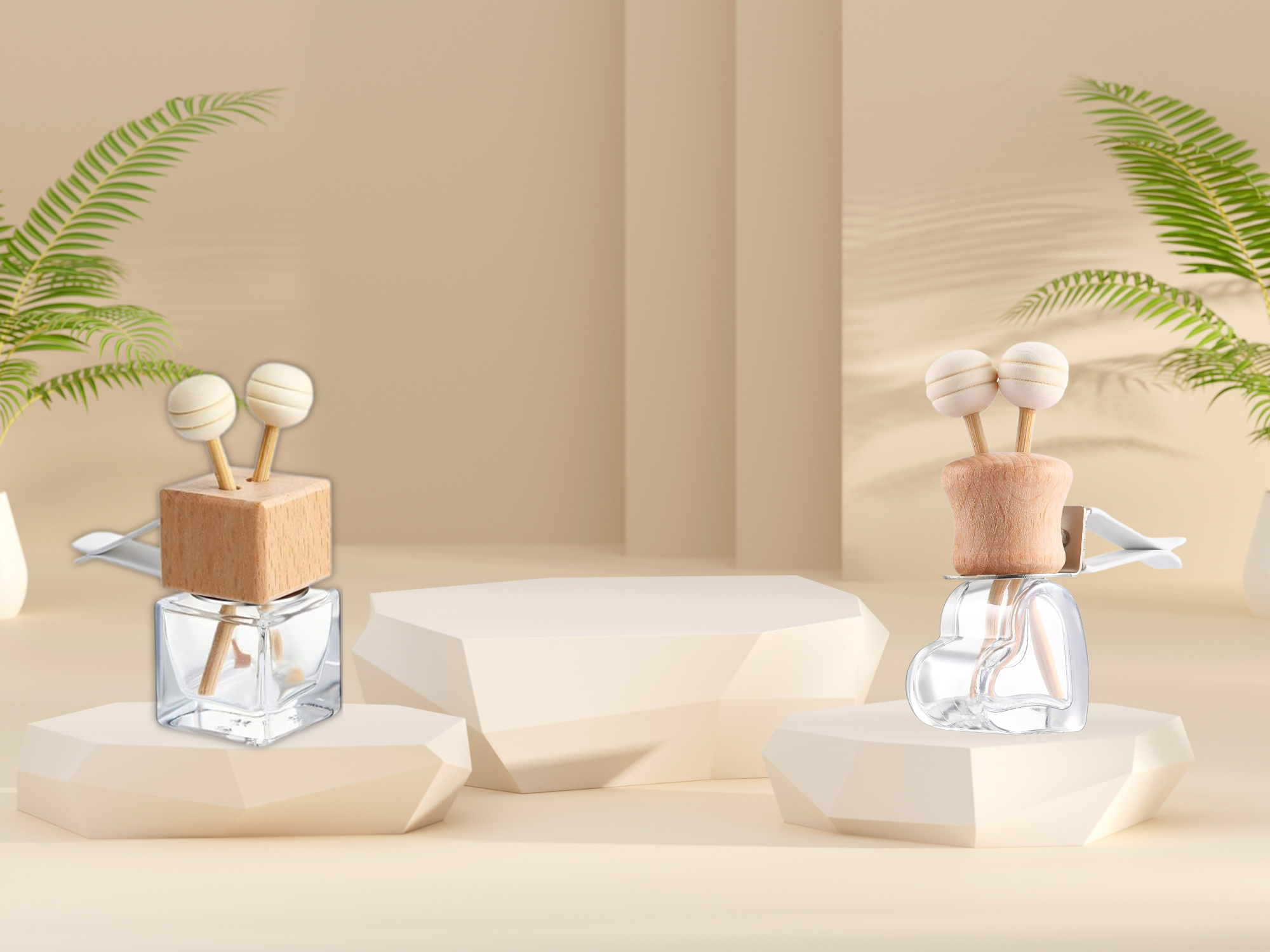 Exotic & Escape Vent Car Diffuser Collection – Tropical Vacation-Inspired Scents