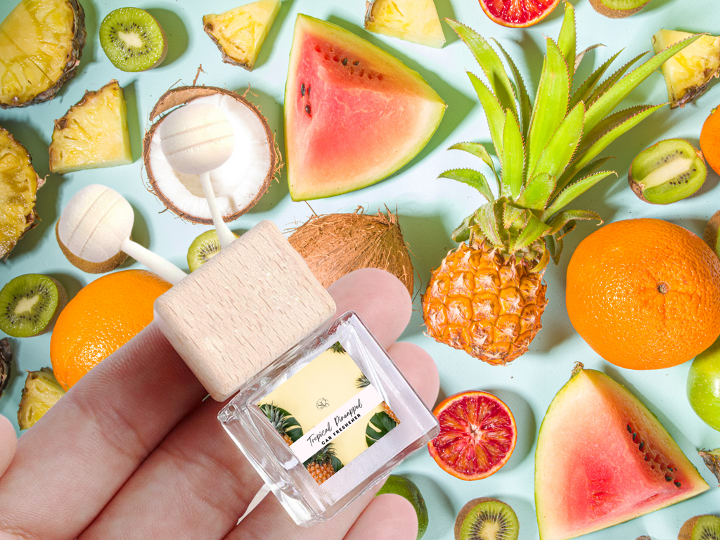 Exotic & Escape Vent Car Diffuser Collection – Tropical Vacation-Inspired Scents