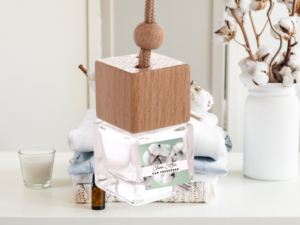 Floral & Feminine Hanging Car Freshener Collection – Elegant Blossoms & Soft Petals