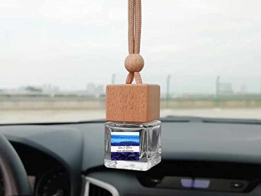 Floral & Feminine Hanging Car Freshener Collection – Elegant Blossoms & Soft Petals