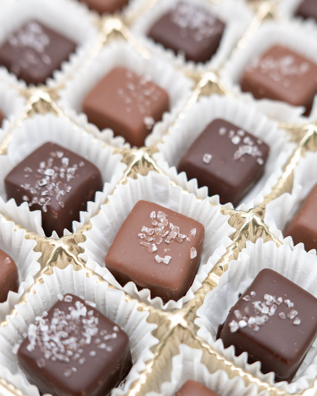 Chocolate Sea Salted Caramels Gift Box