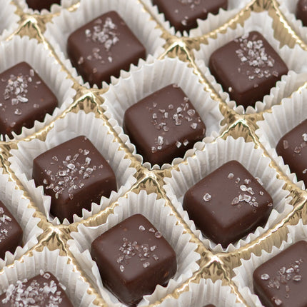 Chocolate Sea Salted Caramels Gift Box