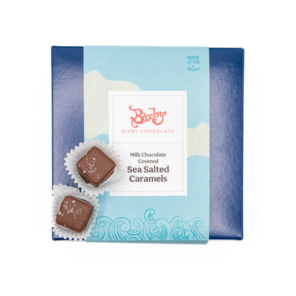 Chocolate Sea Salted Caramels Gift Box