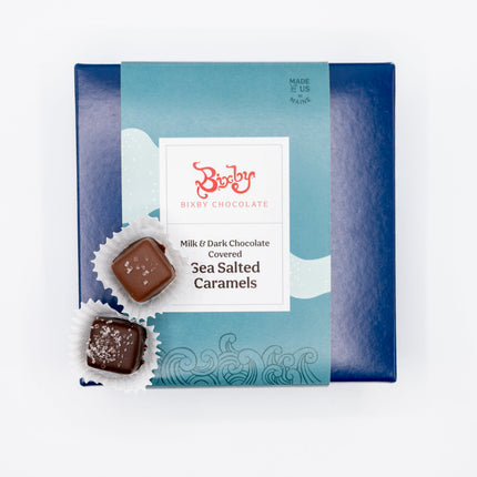 Chocolate Sea Salted Caramels Gift Box