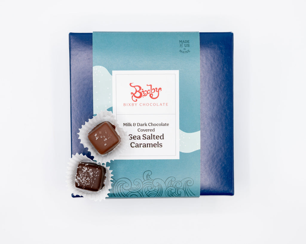 Chocolate Sea Salted Caramels Gift Box