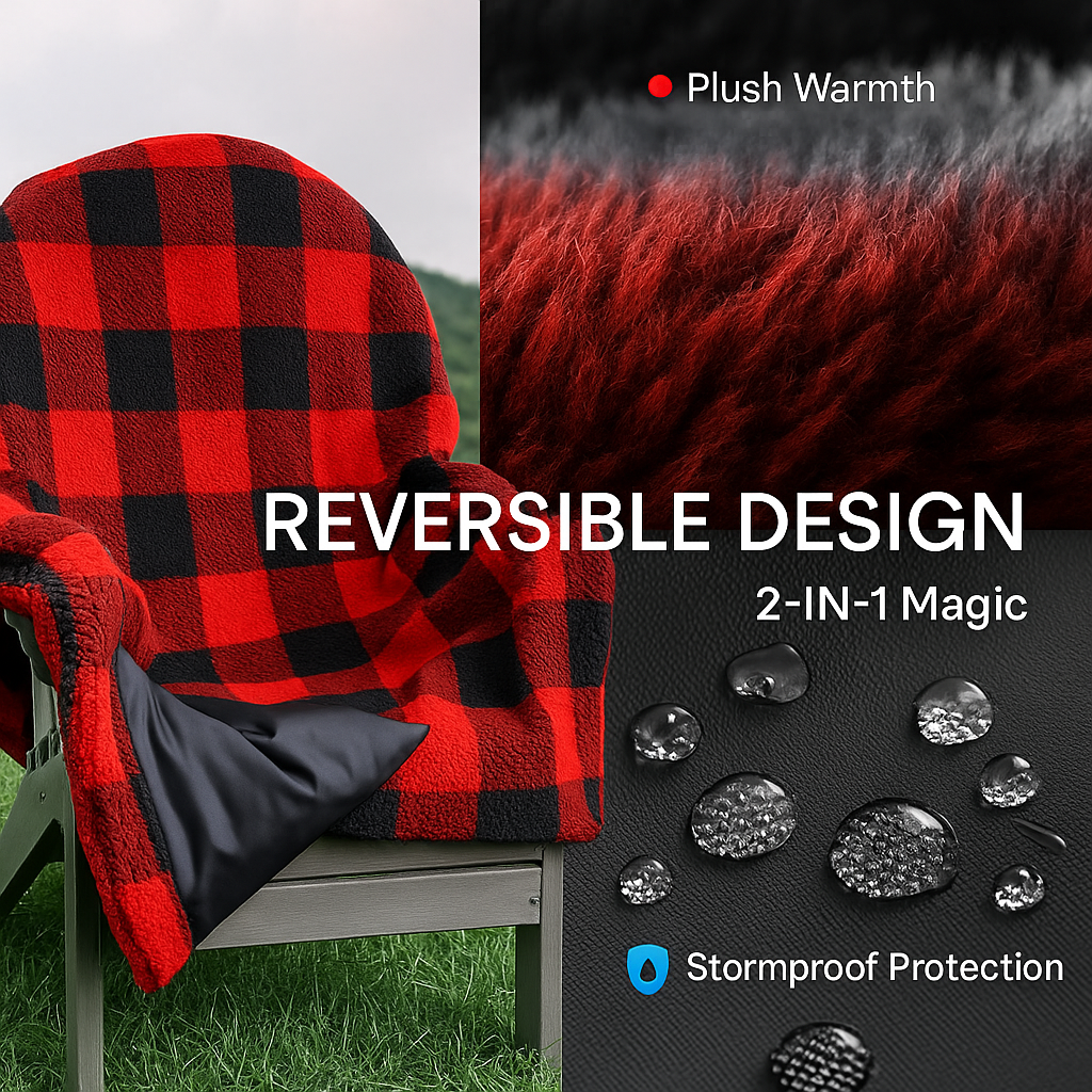 City Bonfires The Chair Blanket