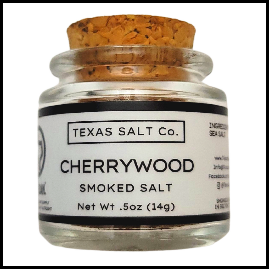 Texas Salt Co Cherrywood Smoked Salt