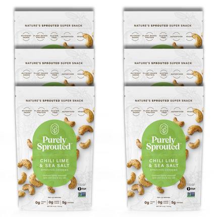 Chili Lime & Sea Salt, Sprouted Cashews