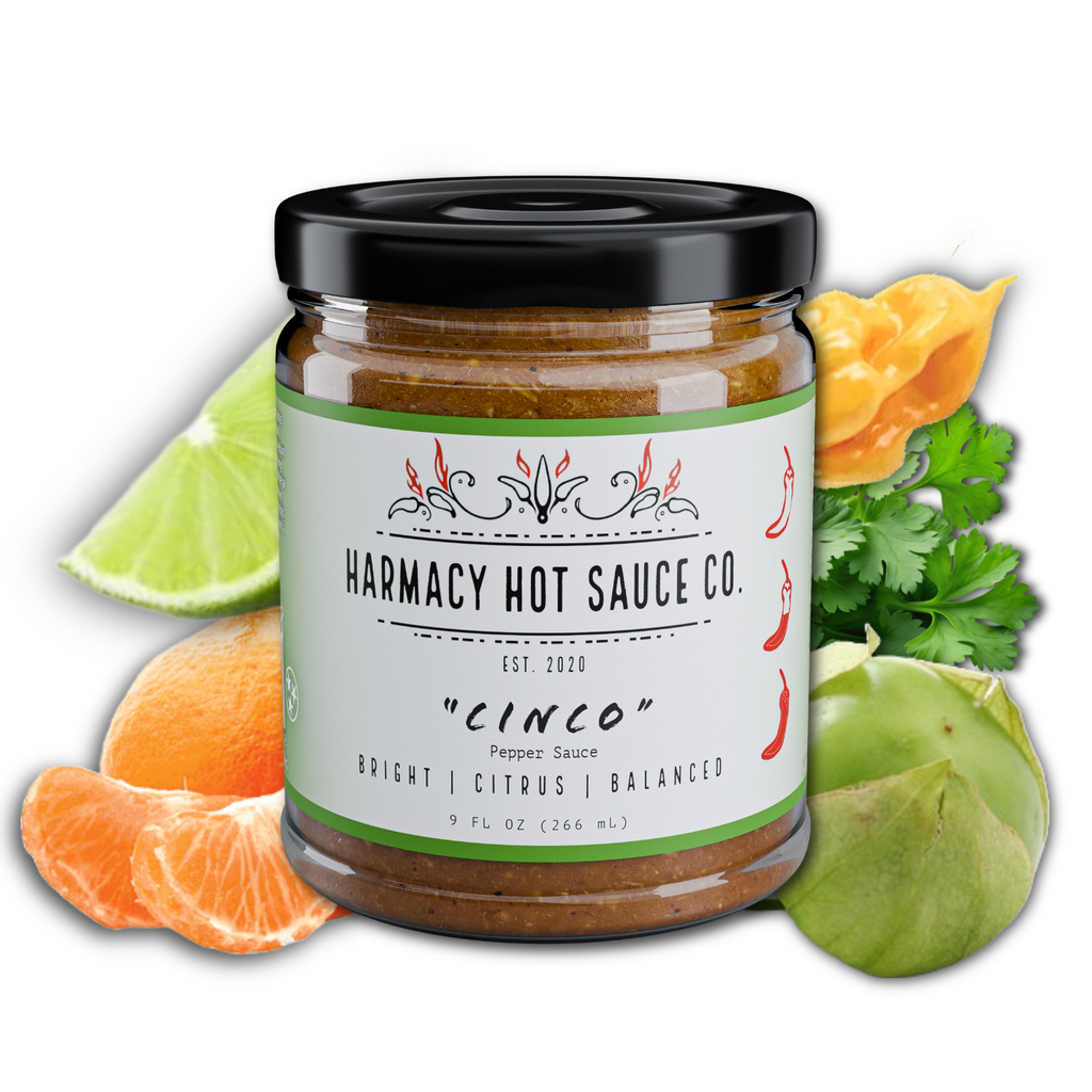 Cinco - Tomatillo & Clementine Pepper Sauce (9oz)