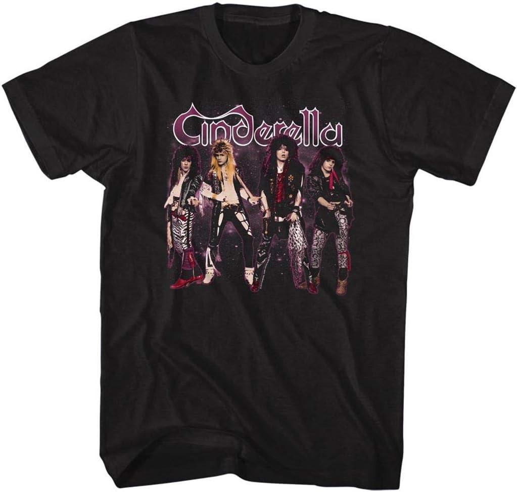 Cinderella 80s Band Mens T-shirt